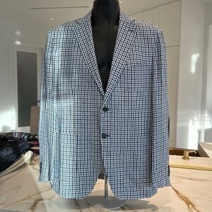 Acquaviva linen blazer